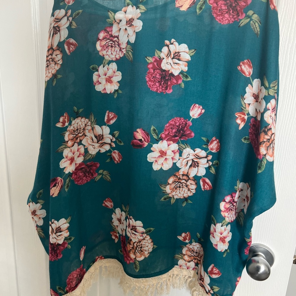 Grace and lace kimono